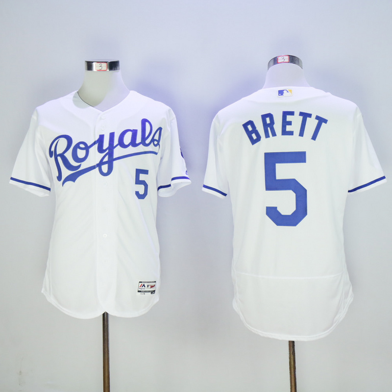 Men Kansas City Royals #5 Brett White Elite MLB Jerseys->kansas city royals->MLB Jersey